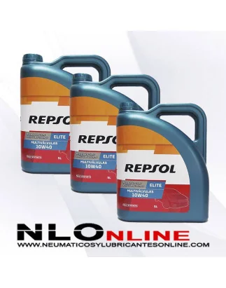 Repsol Elite Multivalvulas 10W40 5L OFERTA X3