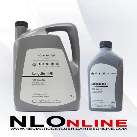 VW Original 0W30 LongLife III FE PACK 5L+1L - 50,80 €